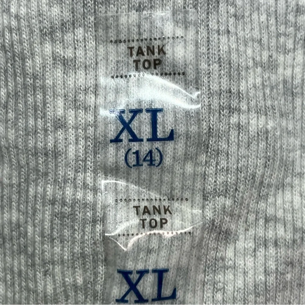 Old Navy Tank Top Girls XL 14 Gray NWT